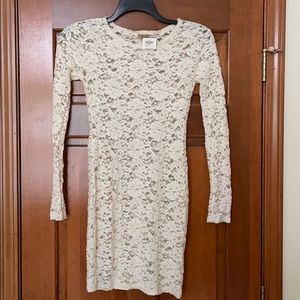Piko 1988 ivory lace dress.